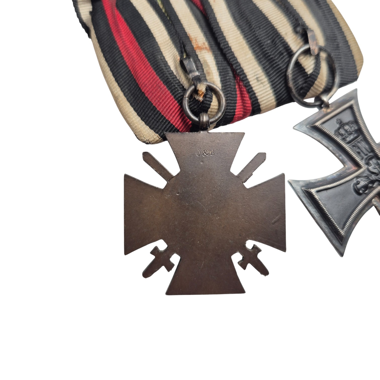 German-ww1-two-Piece-Medal-Bar(3)
