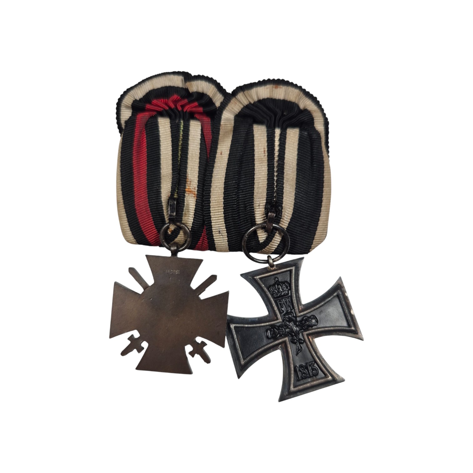 German-ww1-two-Piece-Medal-Bar