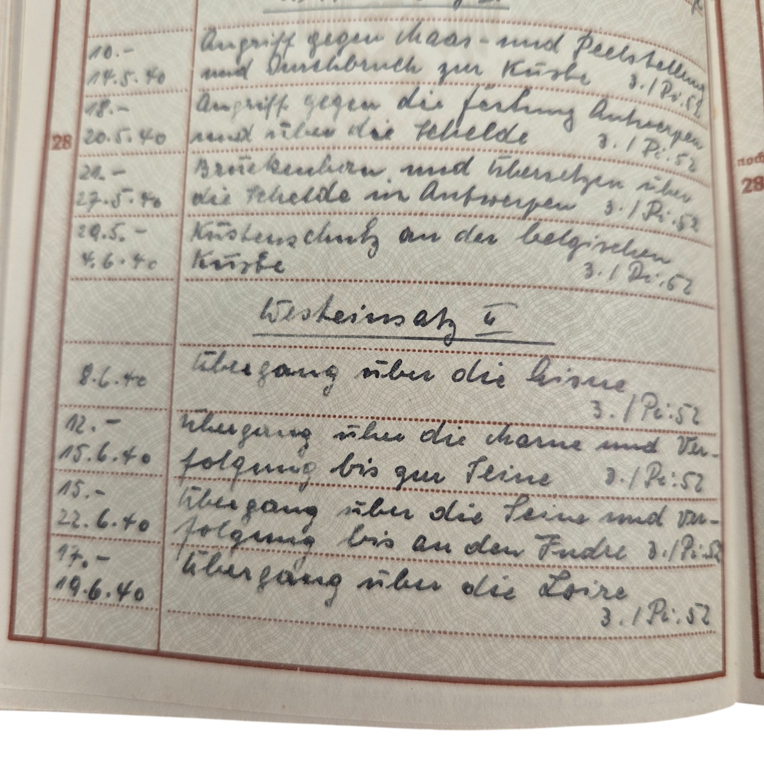 KIAwehrpassHolland/Russia(8)