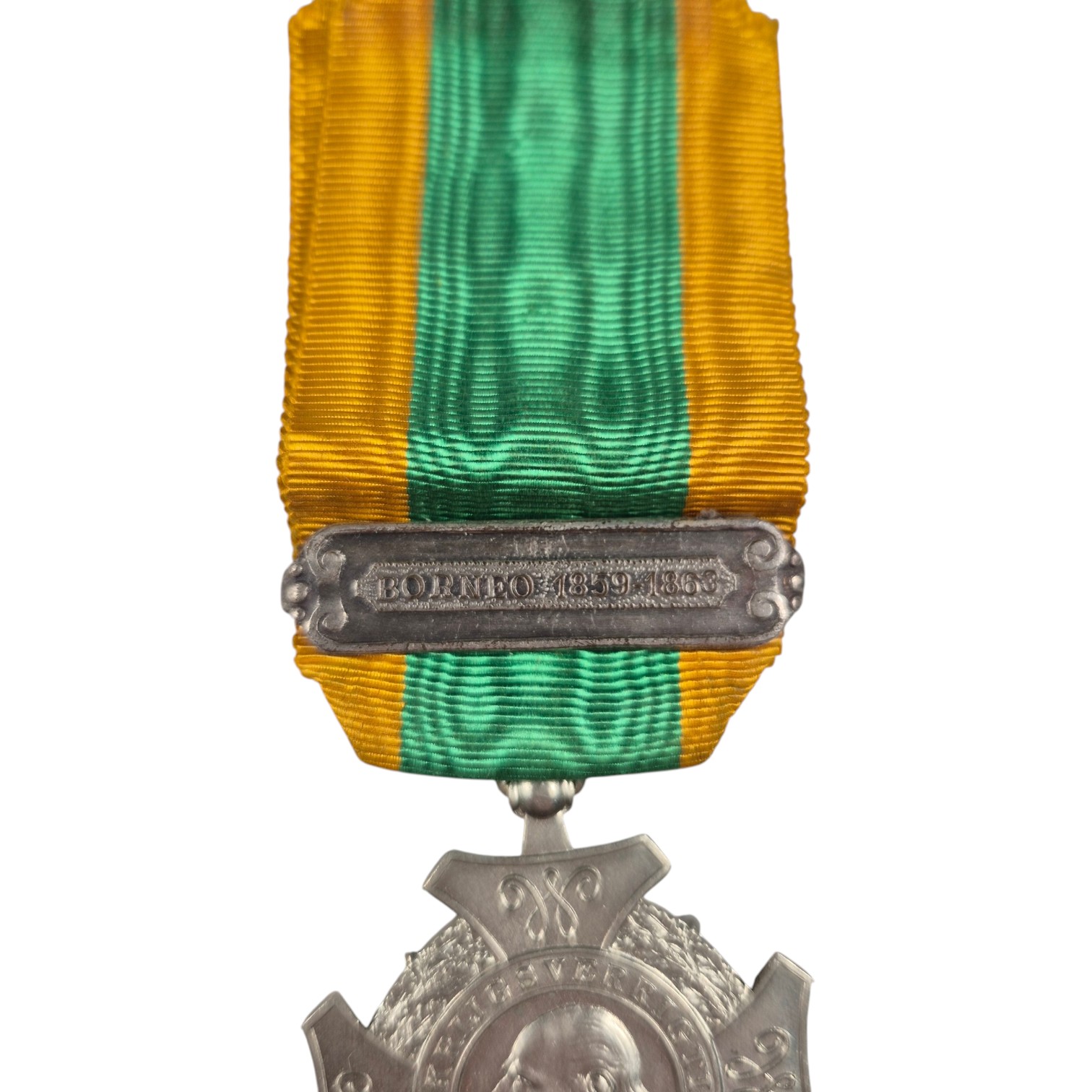 KNIL-Ereteken-voor-Belangrijke-Krijgsbedrijven/expeditiekruis-Borneo-1859-1863(3)