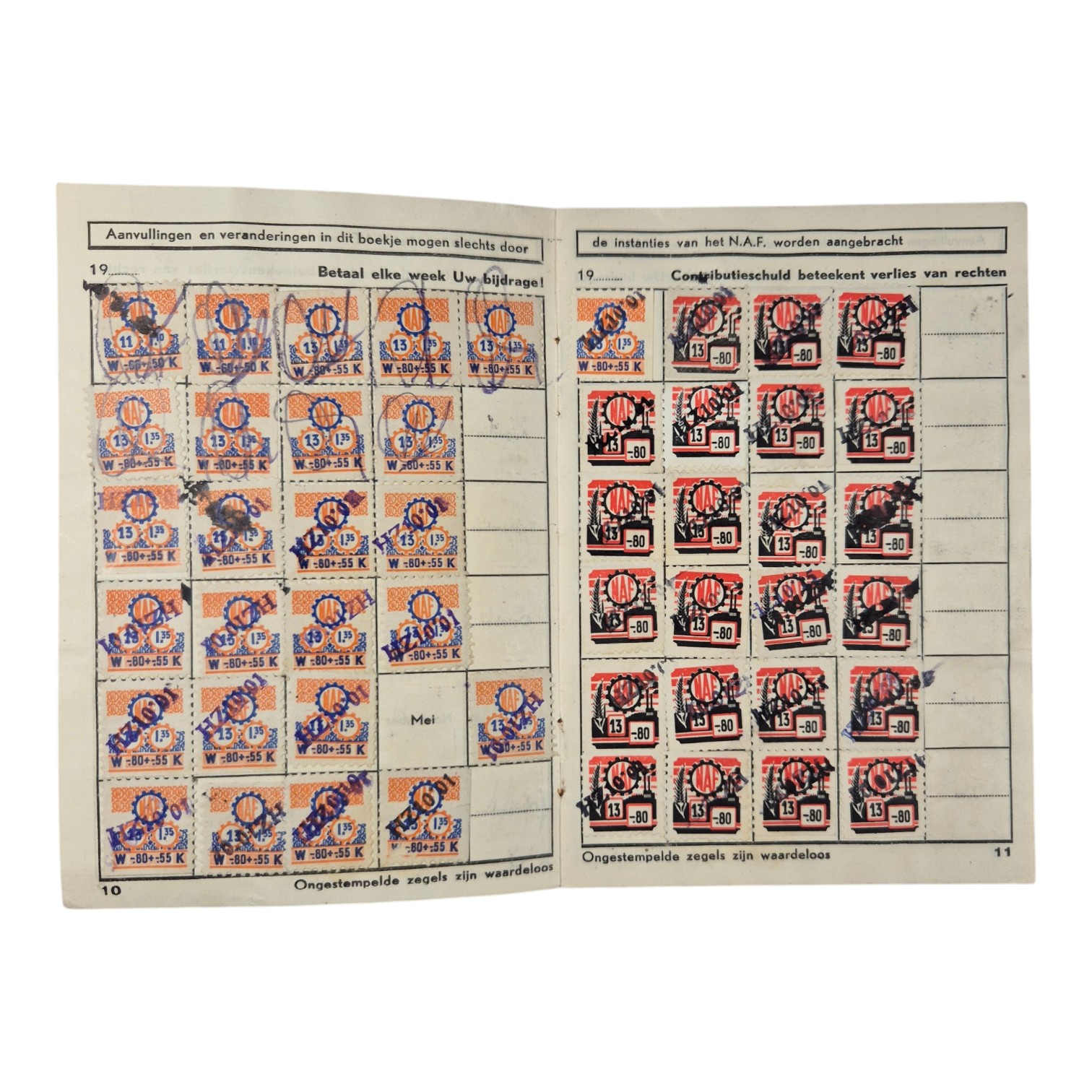 NAF-Lidmaatschapsboekje-Rotterdam-1942(4)
