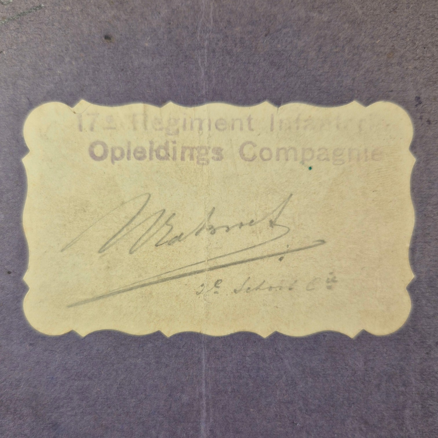 Nederlands-schrift-Opleidings-Compagnie-17-R.I
