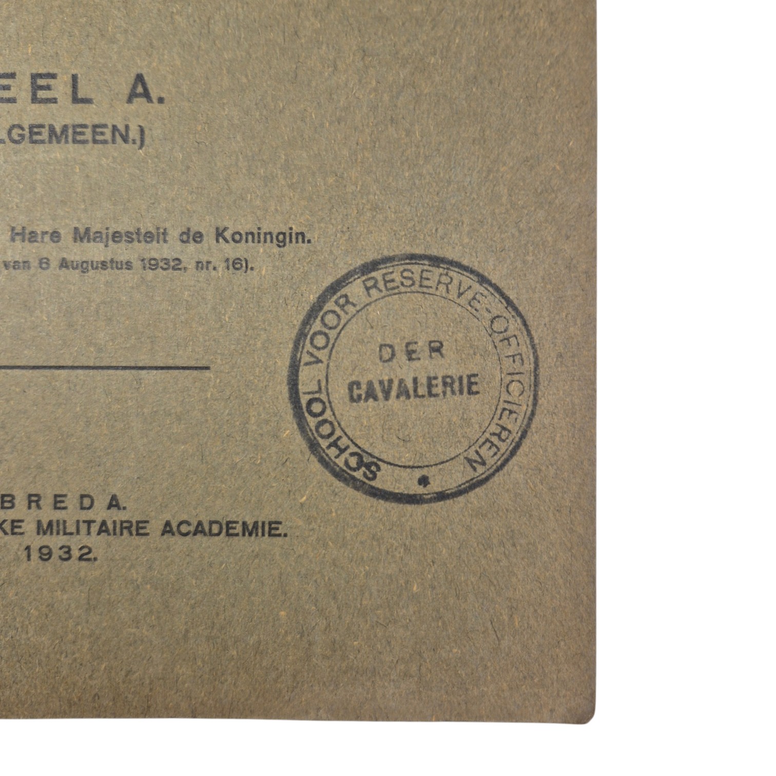 Nederlands-voorschrift-regelement-inwendigen-dienst-Nr.-103A