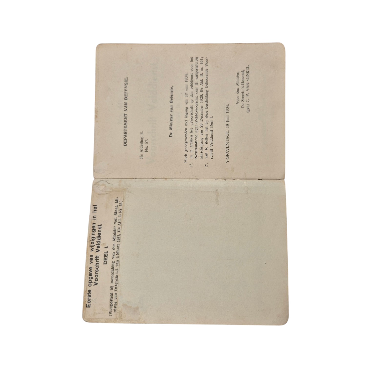 Nederlands-voorschrift-velddienst-No.41-deel-1-en-2