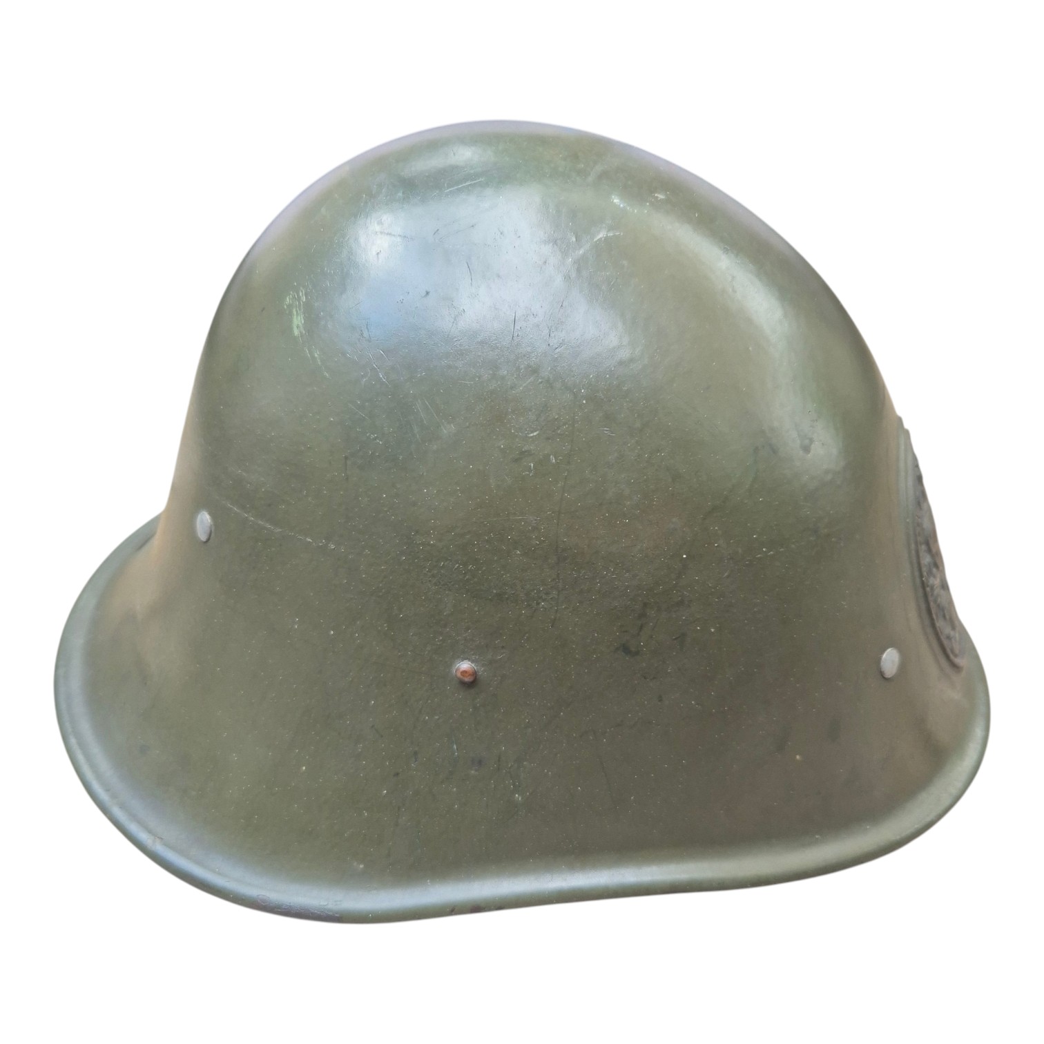 Nederlandse-M27-helm-CM1933/CM1934D.P.-De-Booy-Topstaat!(4)