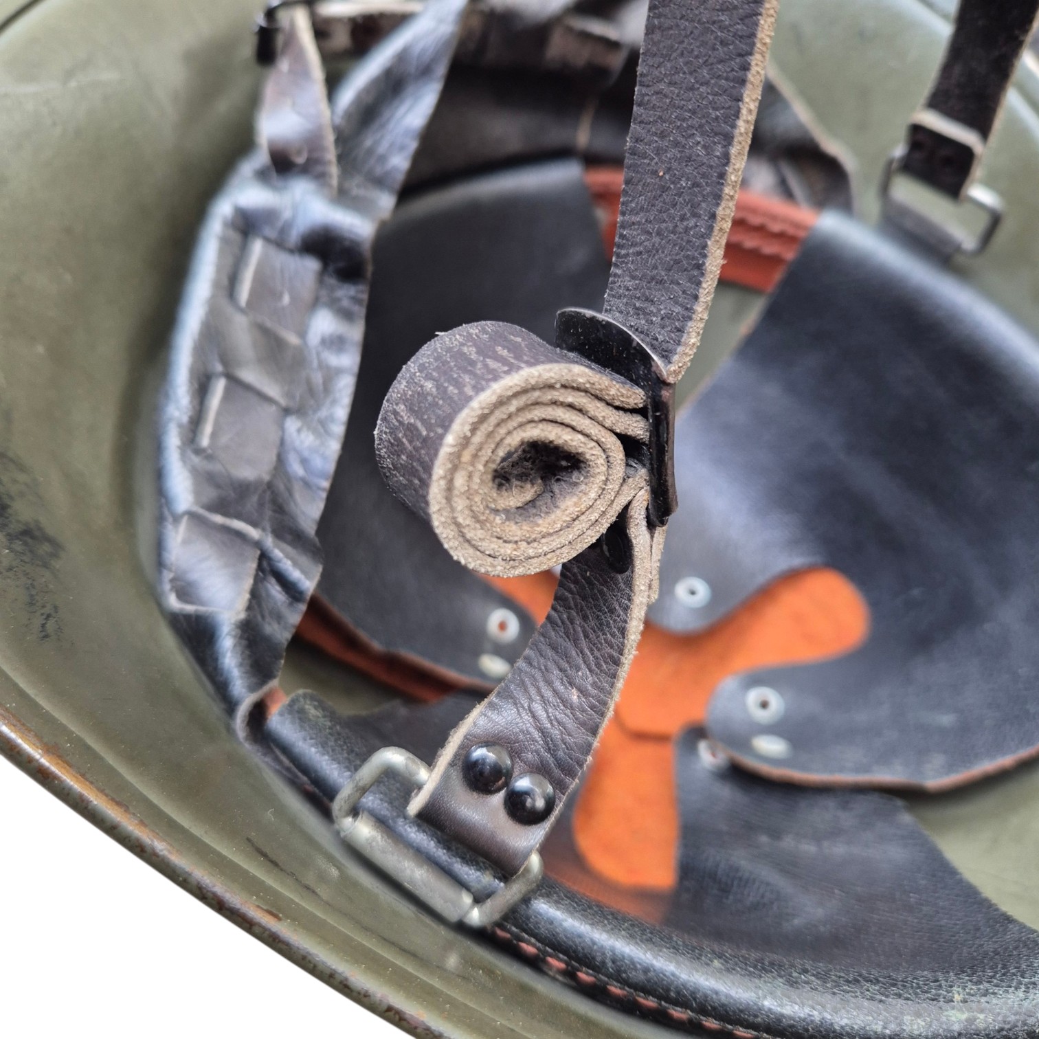 Nederlandse-M27-helm-CM1933/CM1934D.P.-De-Booy-Topstaat!(9)