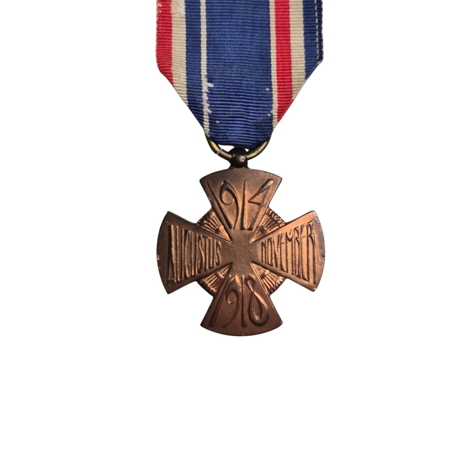 Nederlandse-Mobilisatiekruis-1914-1918-medaille