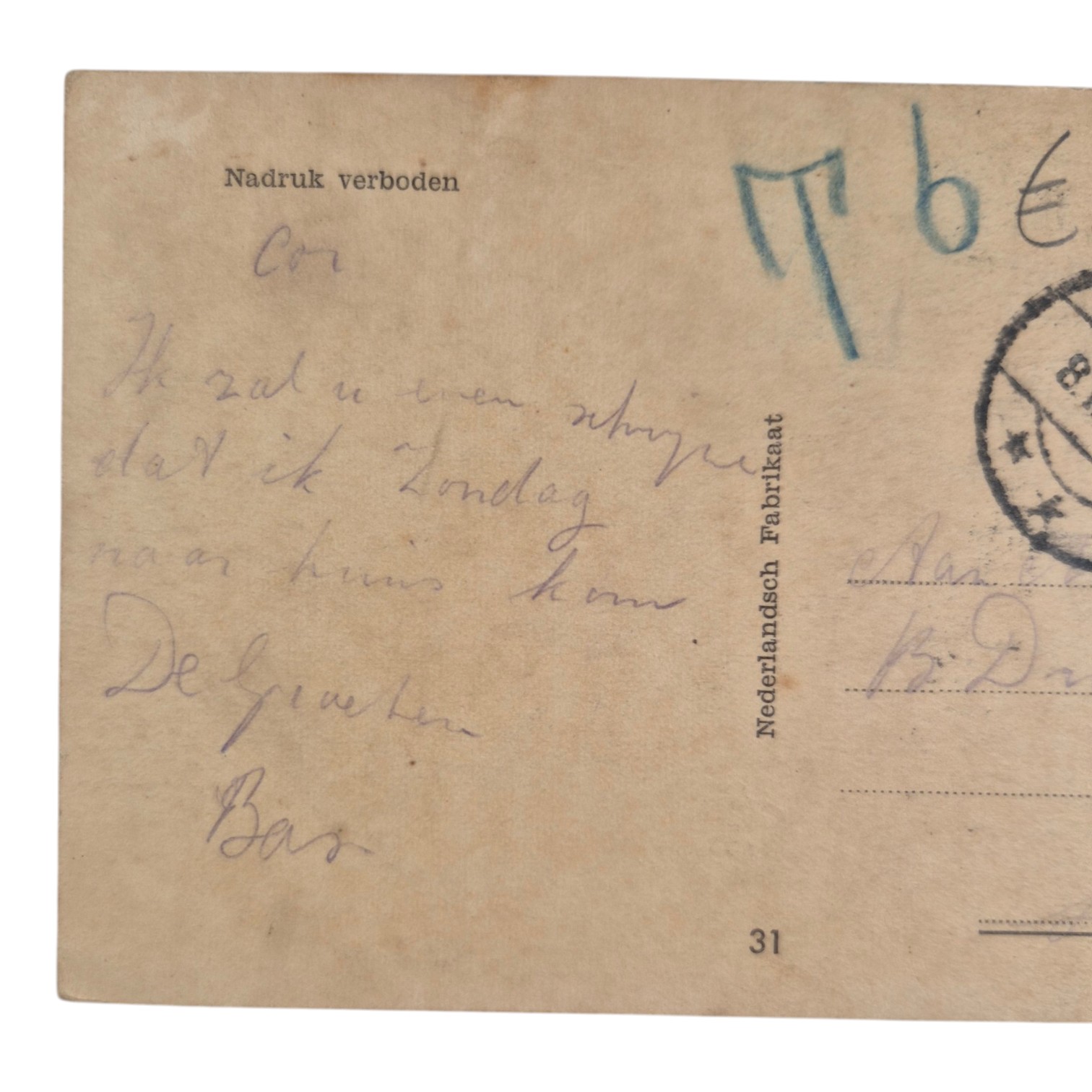 Nederlandse-militaire-ansichtkaart-1940-Honselersdijk(2)