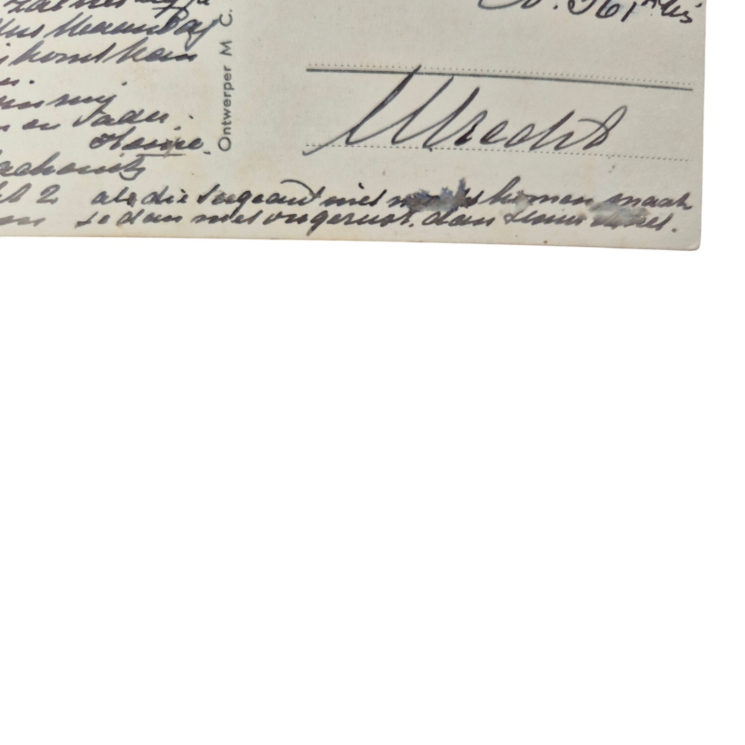 Nederlandse-militaire-ansichtkaart-Sergeant-Majoor-Utrecht(3)