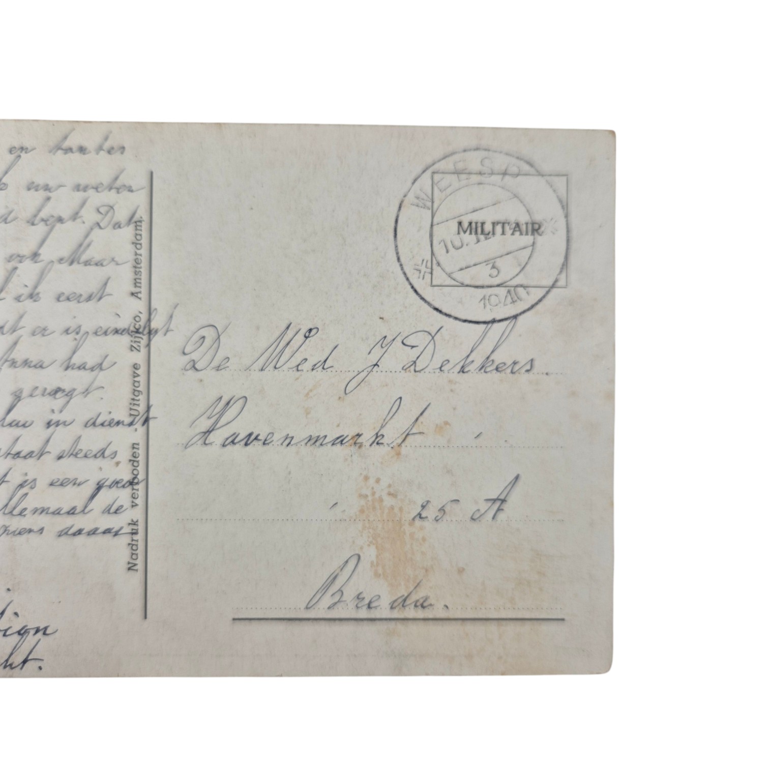 Nederlandse-militaire-ansichtkaart-kok-1940-Weesp(3)