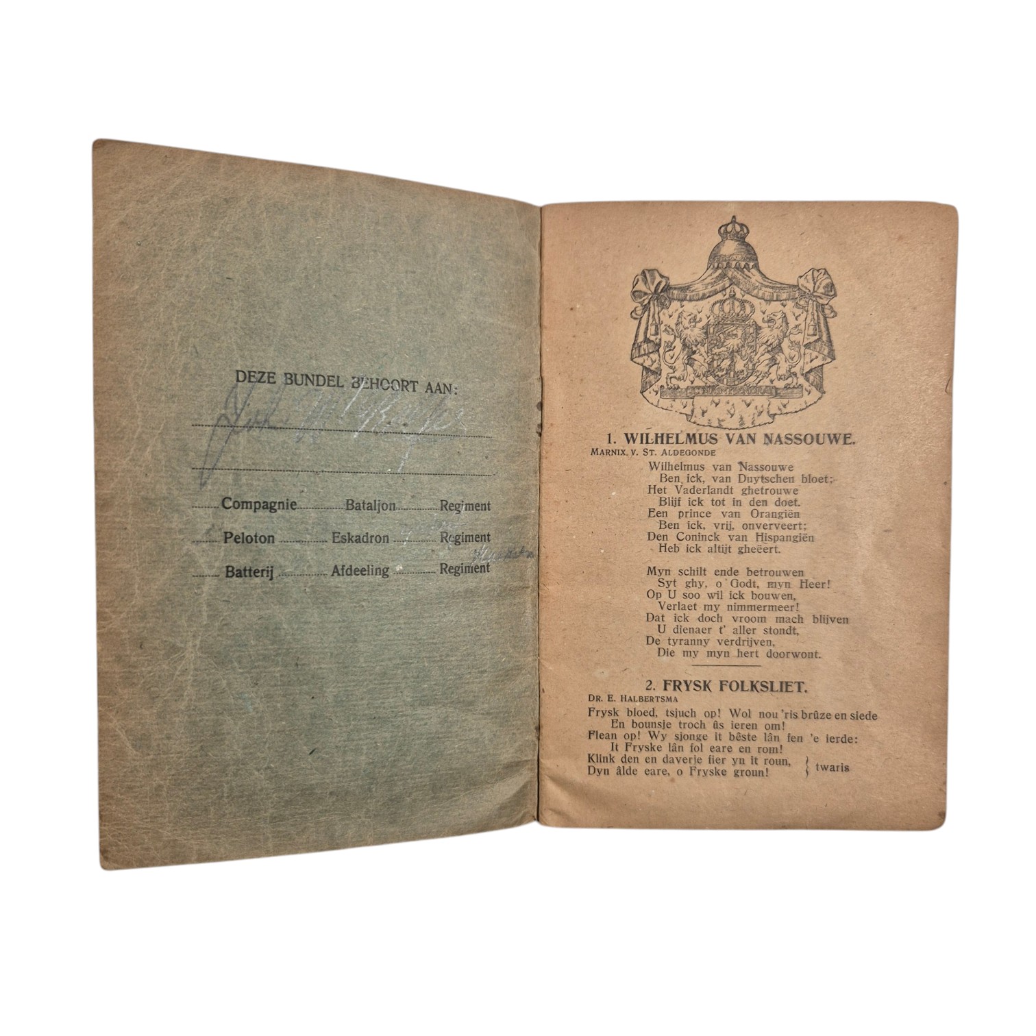 Nederlandse-zangbundel-4e-regiment-Huzaren