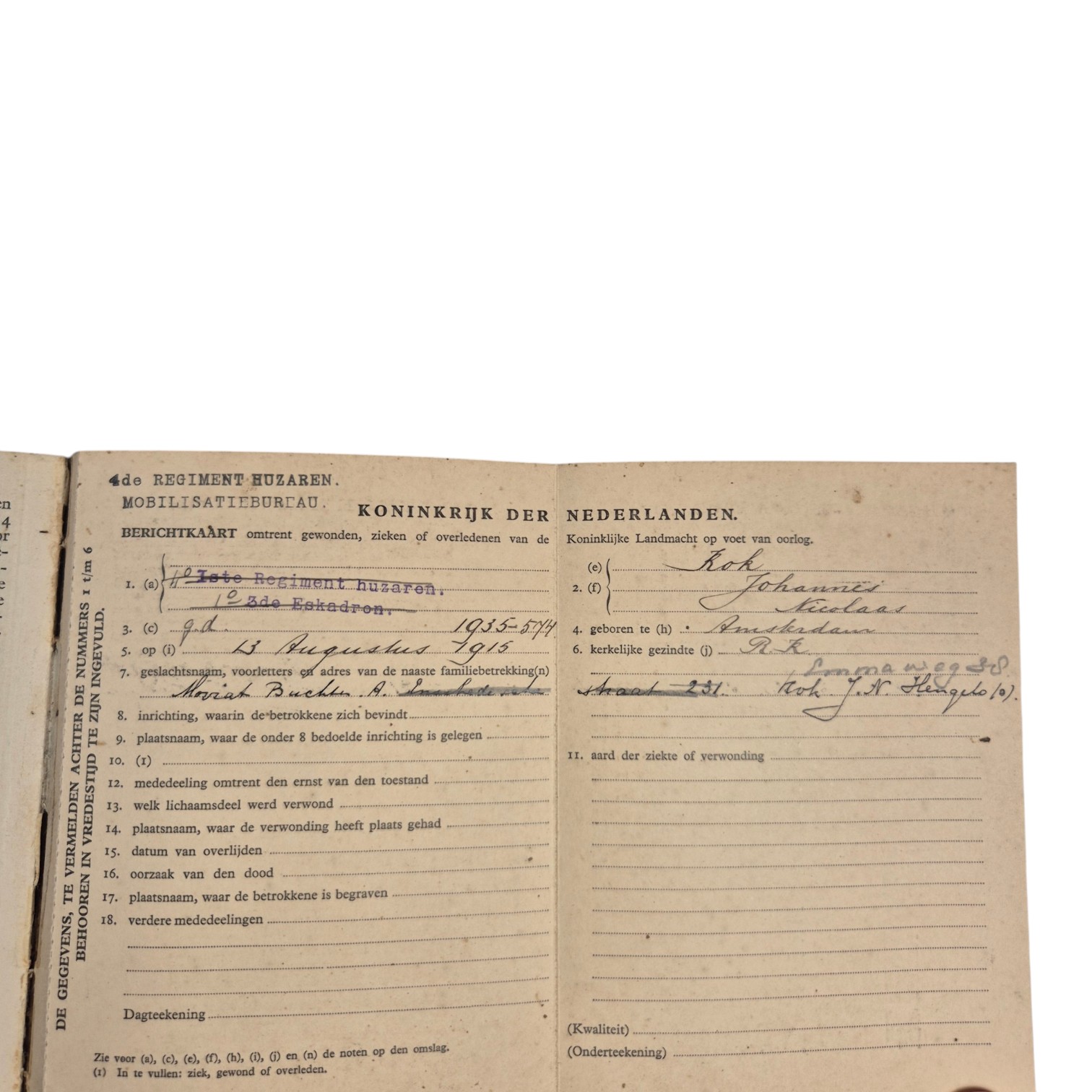 Nederlandsorlogszakboekje4deregiment-Huzaren(5)