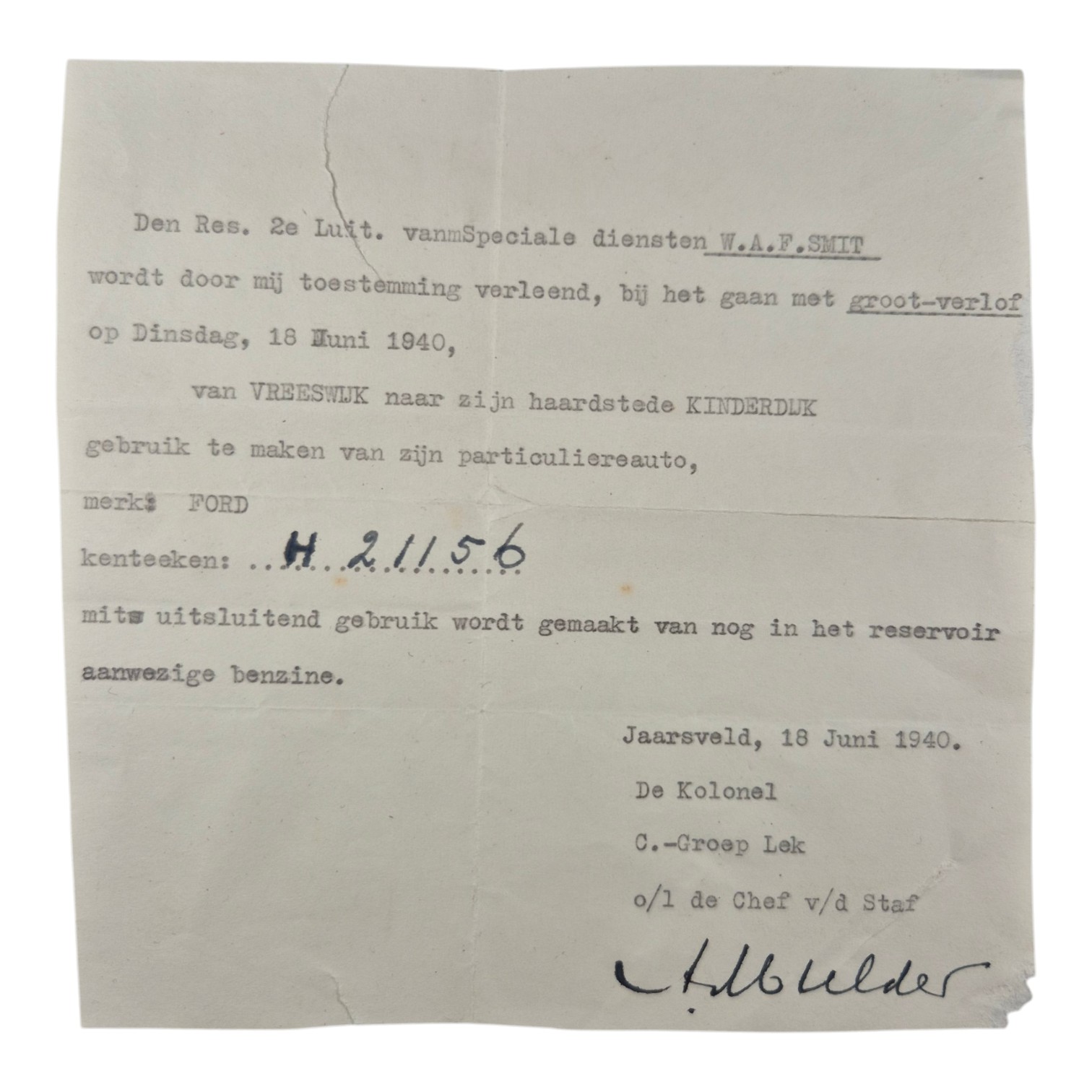 Oorlogszakboekje-en-documenten-van-2e-Luitenant-W.A.F-smit(11)