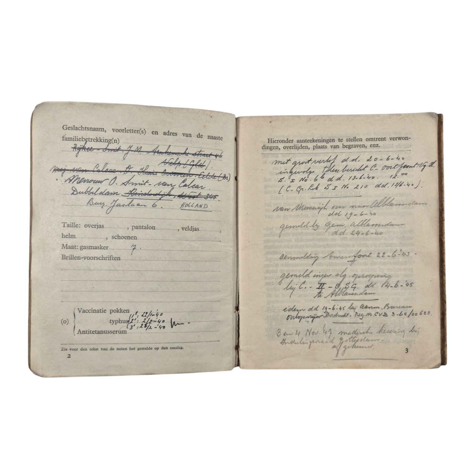 Oorlogszakboekje-en-documenten-van-2e-Luitenant-W.A.F-smit(3)