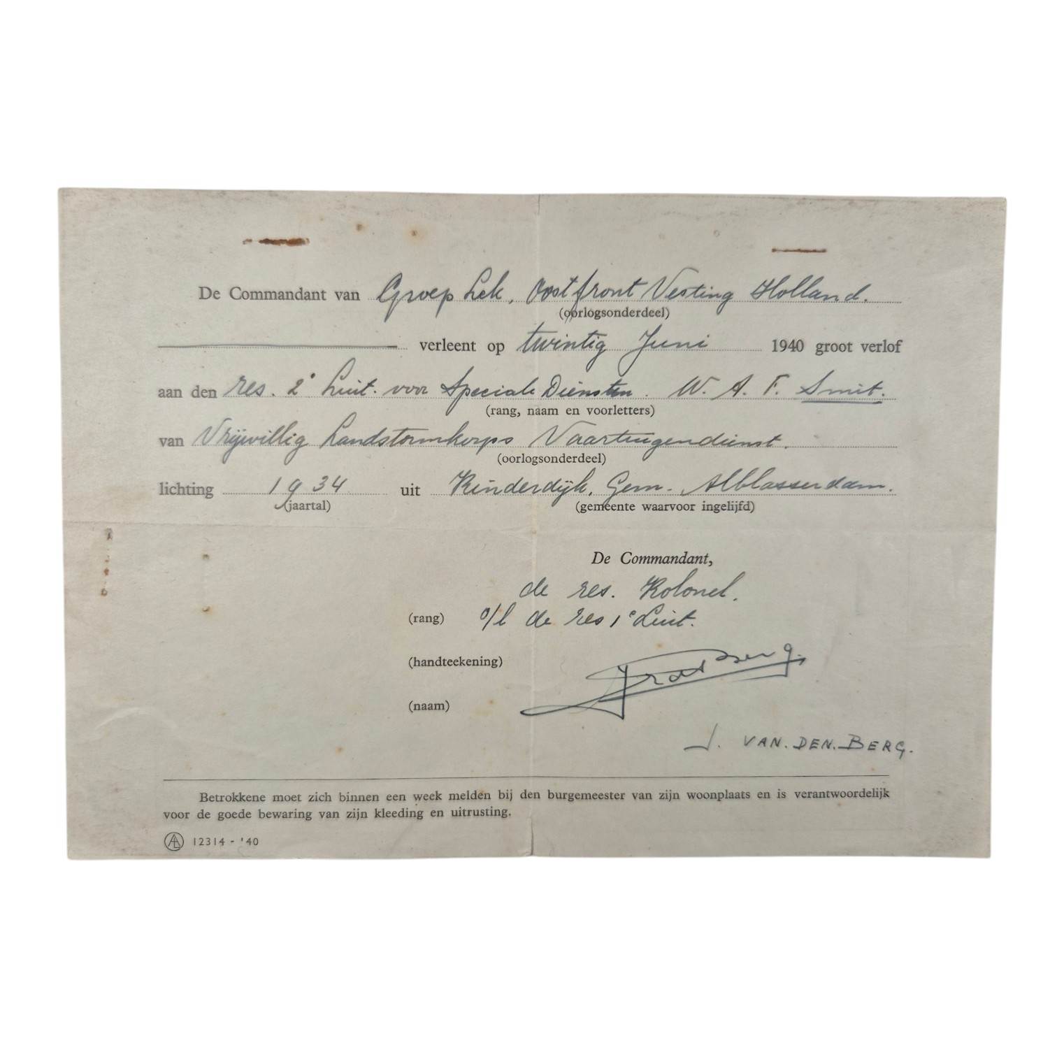 Oorlogszakboekje-en-documenten-van-2e-Luitenant-W.A.F-smit(9)